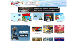 Desktop Screenshot of learn2flygame.com